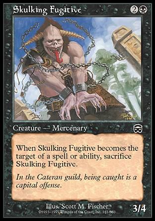 Skulking Fugitive (Mercadian Masques) Trading Card