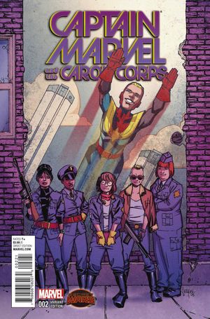 Captain Marvel And Carol Corps #2 (Variant)