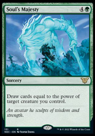 Soul's Majesty (Kamigawa Neon Dynasty Commander Decks) Trading Card