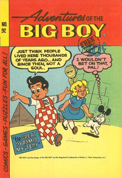Adventures of Big Boy #92 [West] Comic