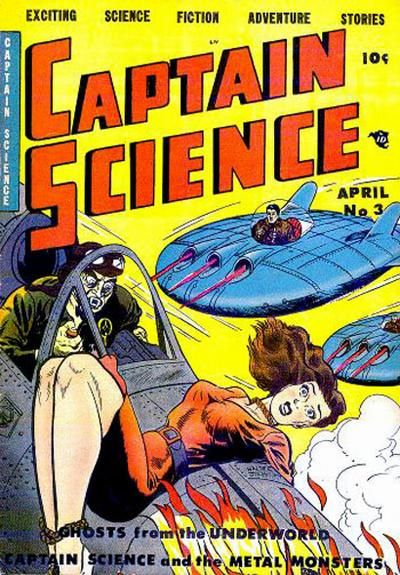 Captain Science #3 Comic