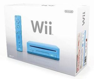 Nintendo Wii [Limited Edition Blue]
