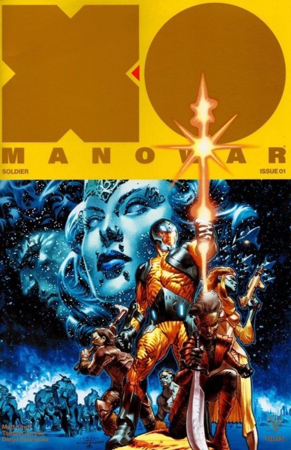 X-O Manowar #1 (Gold Edition)