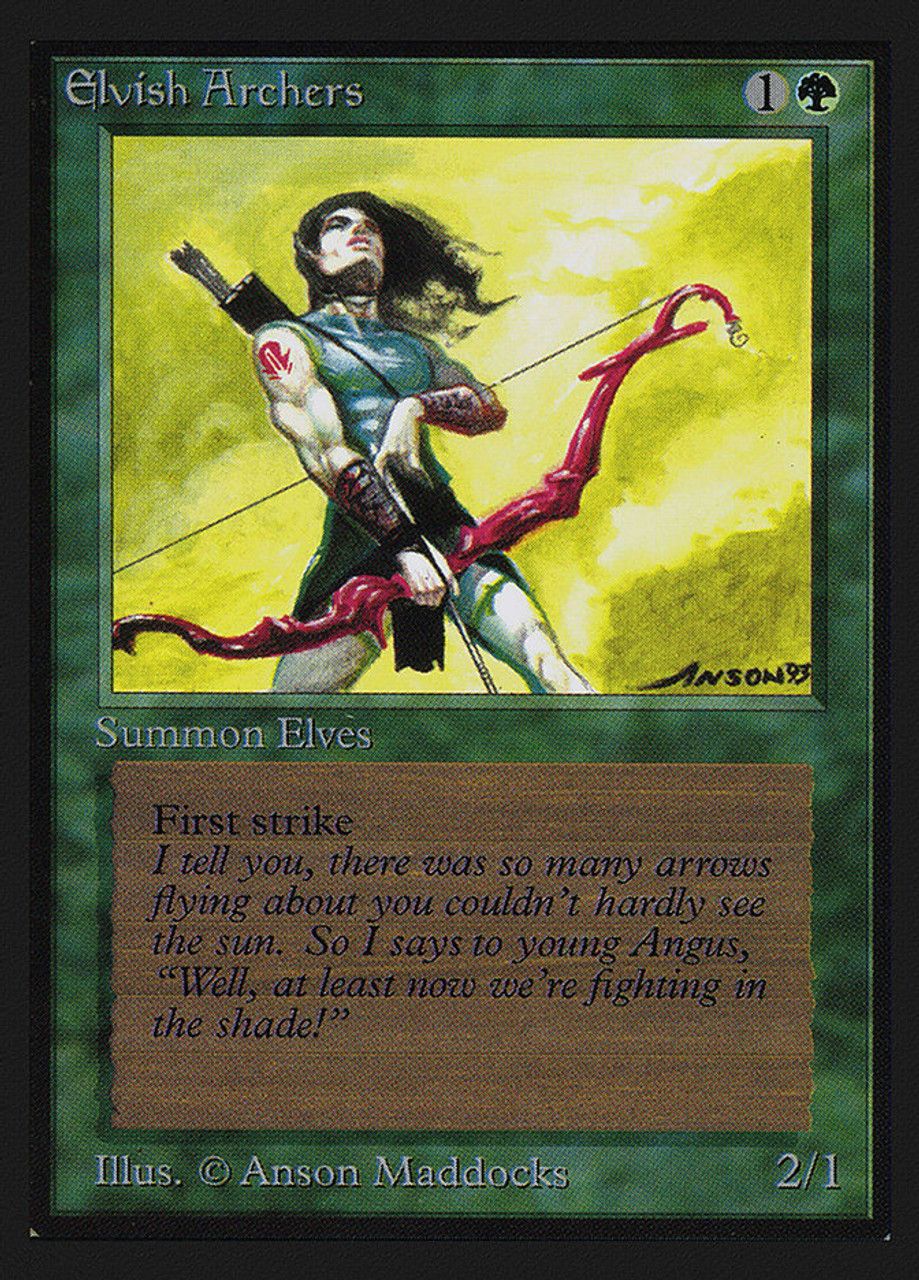 Elvish Archers (Collector's Edition) Trading Card