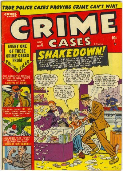 Crime Cases Comics #6 Comic
