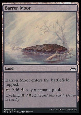 Barren Moor (Duel Decks : Anthology) Trading Card