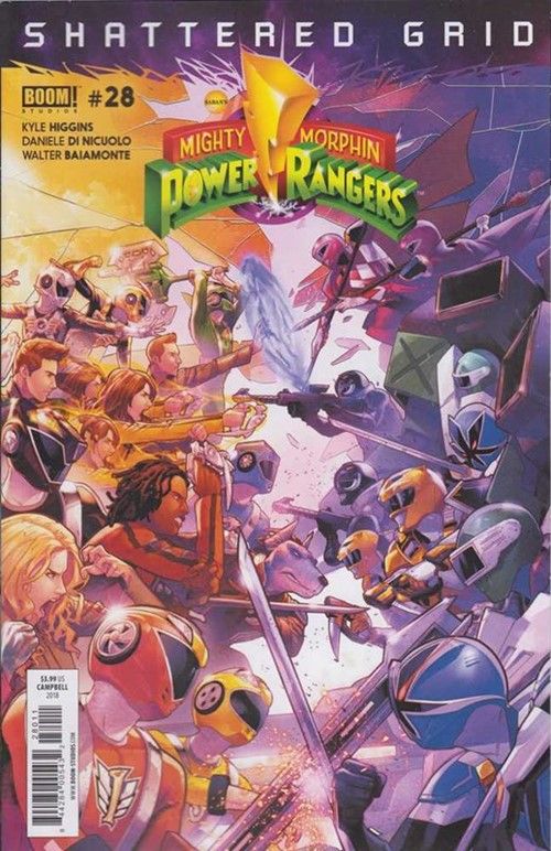 Mighty Morphin Power Rangers #28 Comic