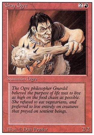 Gray Ogre (Revised Edition) Trading Card