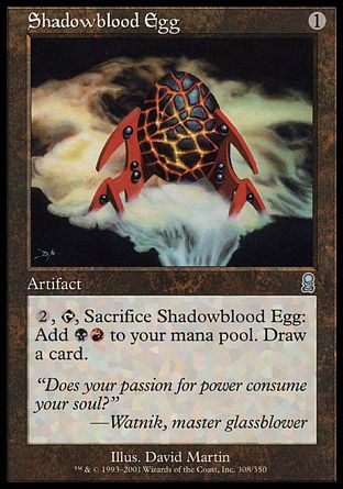 Shadowblood Egg (Odyssey) Trading Card