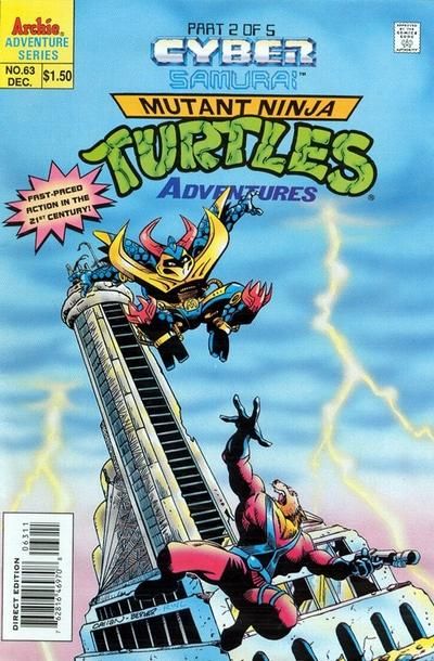 Teenage Mutant Ninja Turtles Adventures #63 Comic