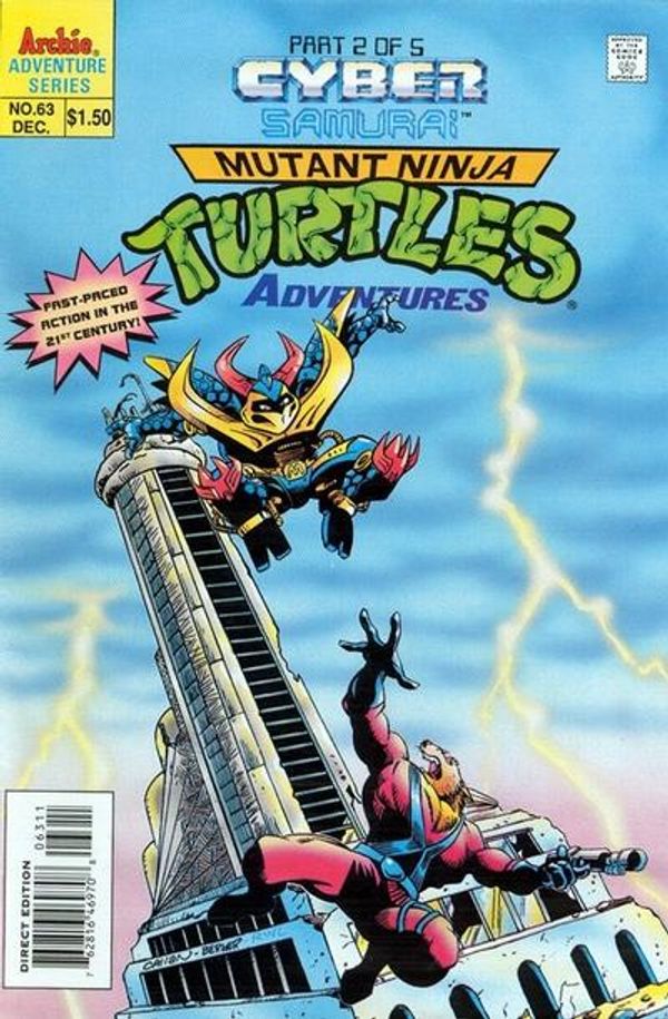 Teenage Mutant Ninja Turtles Adventures #63