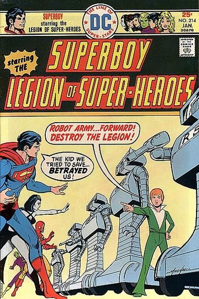 Superboy #214 Comic