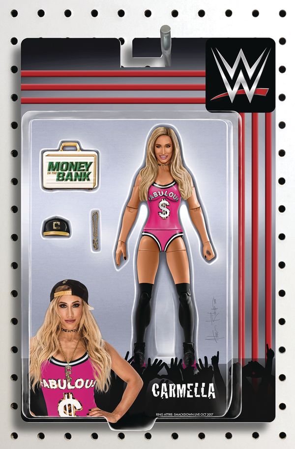 WWE #19 (Riches Action Figure Variant)