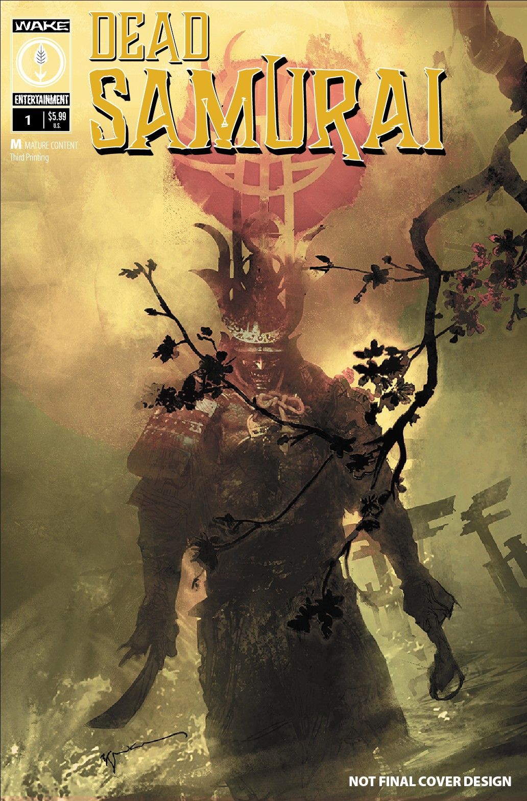 Dead Samurai #1 (3rd Ptg) Comic