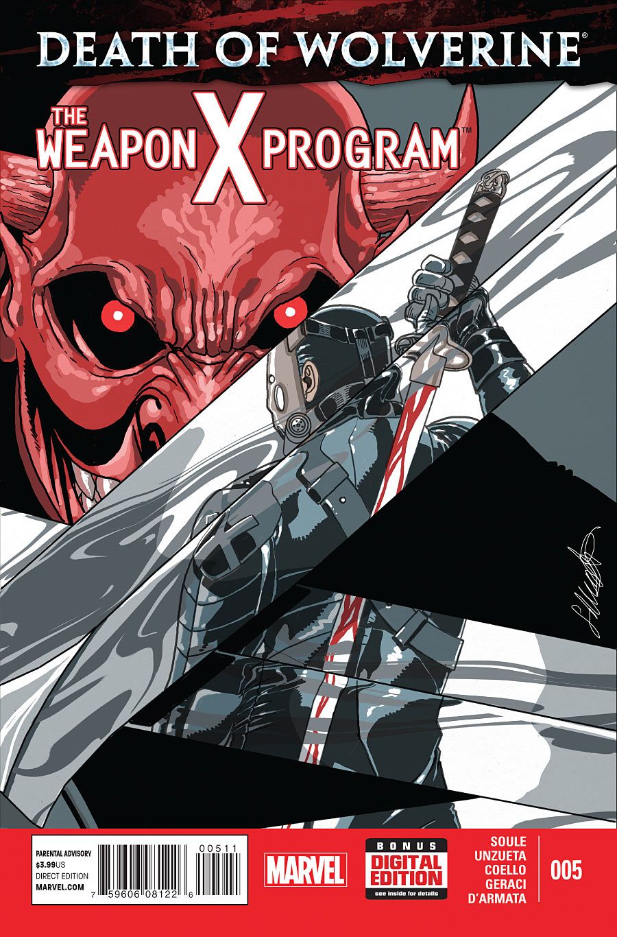 Death of Wolverine: The Weapon X Program #5 Comic