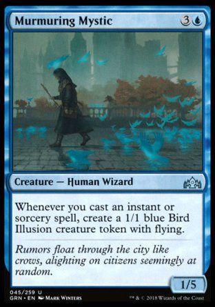 Murmuring Mystic (Guilds of Ravnica) Trading Card