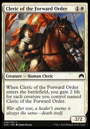 Cleric of the Forward Order (Magic Origins)