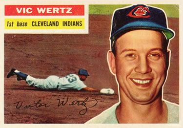 Vic Wertz 1956 Topps #300 Sports Card