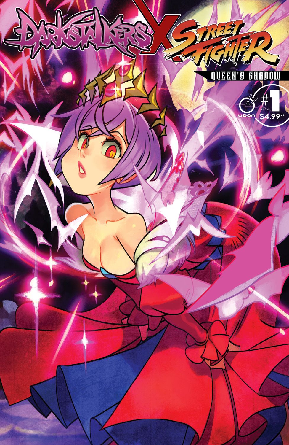 Darkstalkers X Street Fighter Queens Shadow #1 (Cvr C Inc 1:5 Alex Ahad Variant) Comic