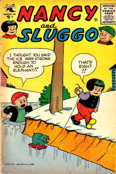 Nancy and Sluggo #142 Comic