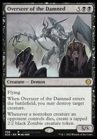 Overseer of the Damned (Starter Commander Decks) Trading Card