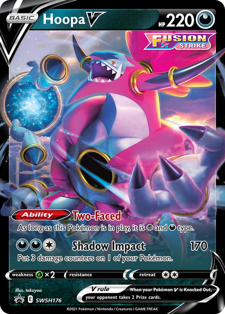 Hoopa V (SWSH176) - SWSH Black Star Promos Pokémon Card