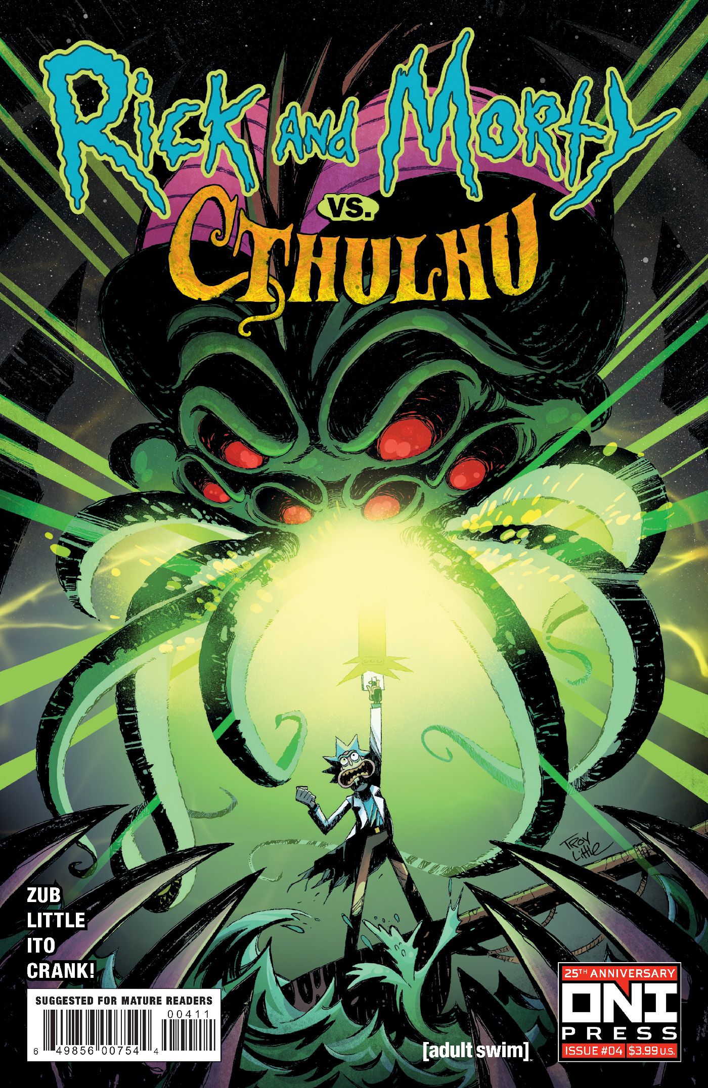 Rick And Morty Vs Cthulhu #4 Comic