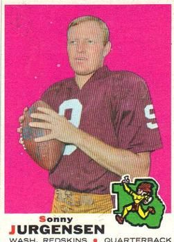 Auction Prices Realized Football Cards 1958 Topps Sonny Jurgensen