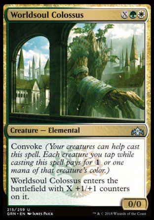 Worldsoul Colossus (Guilds of Ravnica) Trading Card