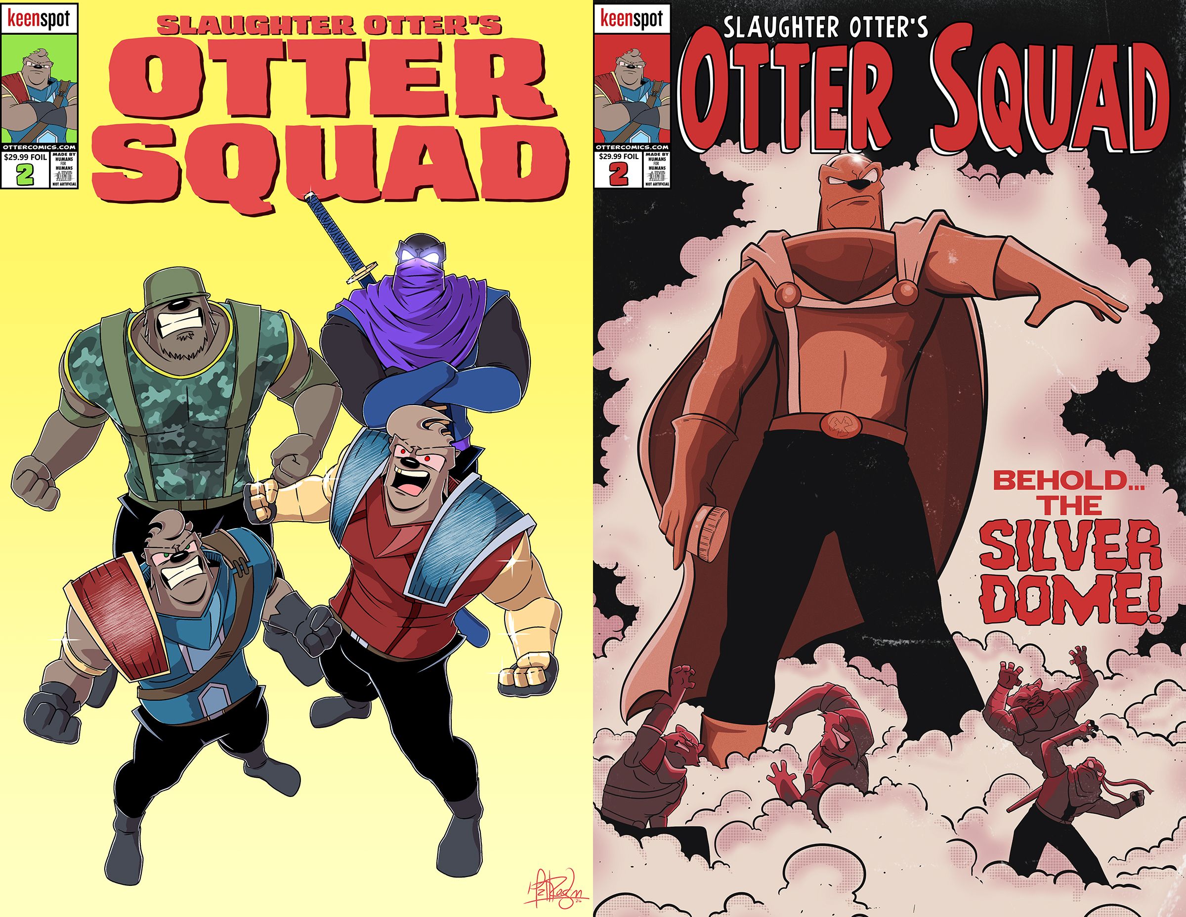 Otter Squad #2 (Cvr C Matt Rodgers And J Hammond Holofoil Flip Variant) Comic