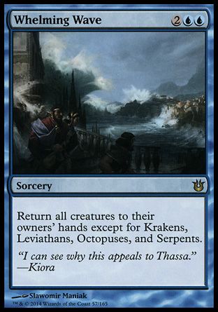 Whelming Wave (Born of the Gods) Trading Card