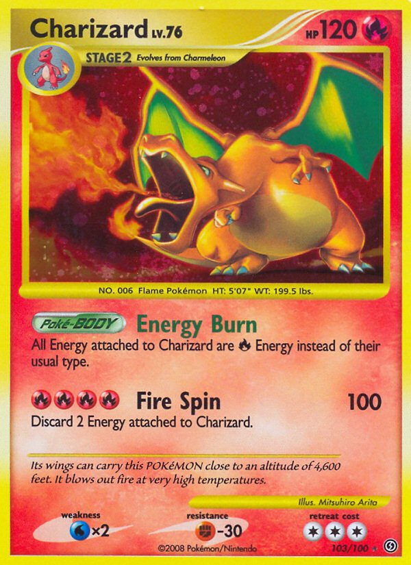 Charizard (103/100) - Stormfront Pokémon Card