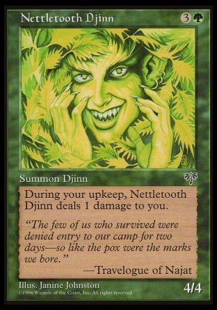 Nettletooth Djinn (Mirage) Trading Card