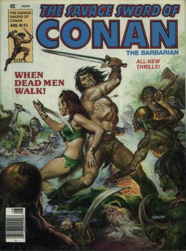 The Savage Sword of Conan #55