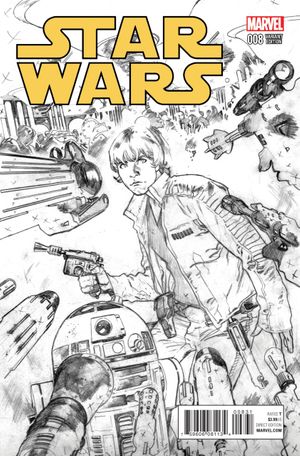 Star Wars #8 (Immonen Sketch Variant)