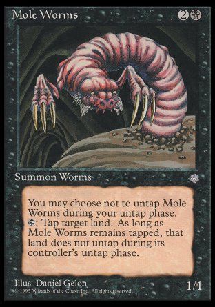 Mole Worms (Ice Age) Trading Card