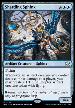 Sharding Sphinx (March of the Machine Commander Decks)