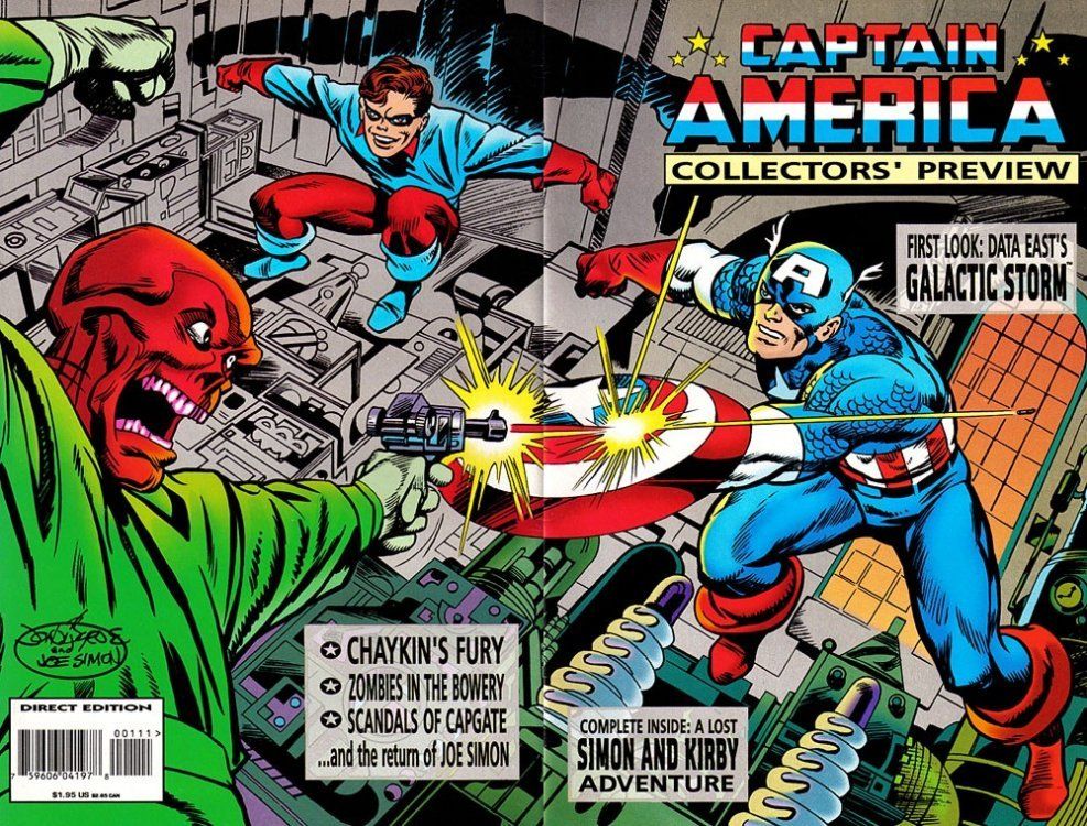 Captain America: Collector's Preview #1 Comic