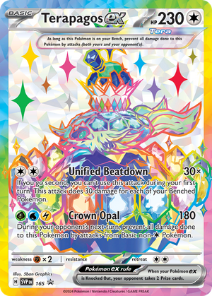 Terapagos ex (165/165) - Scarlet & Violet Black Star Promos