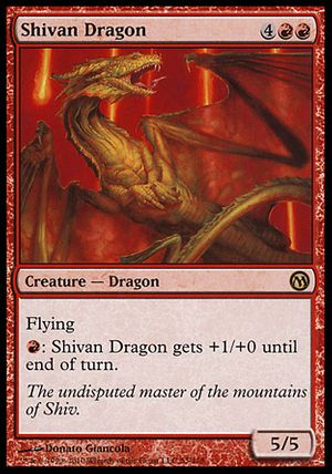 Shivan Dragon (Duels of the Planeswalkers)