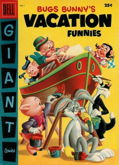 Bugs Bunny's Vacation Funnies #7 Comic
