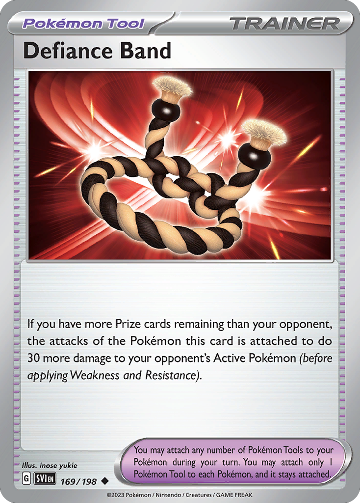 Defiance Band (169/198) - Scarlet & Violet Pokémon Card