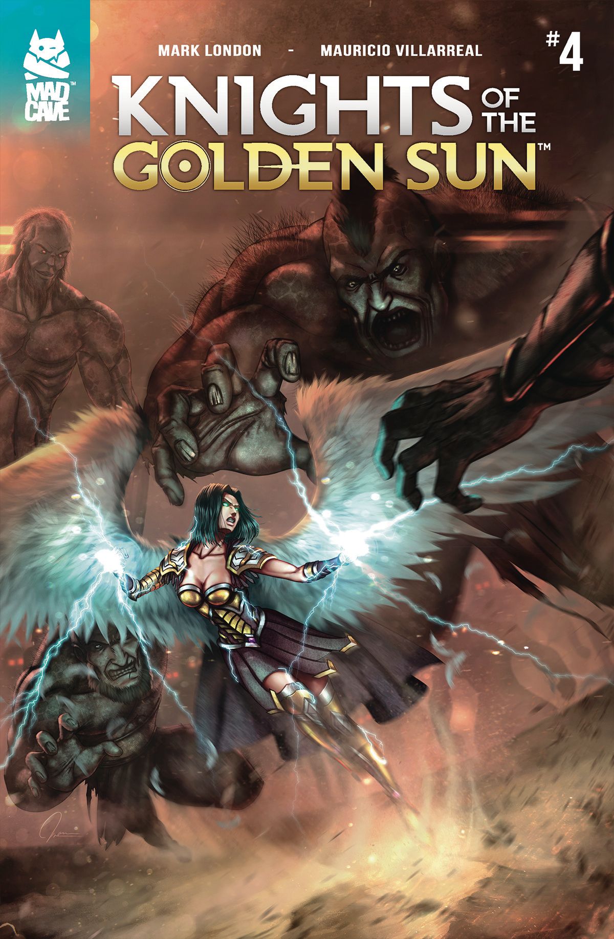 Knights of the Golden Sun #4 Comic