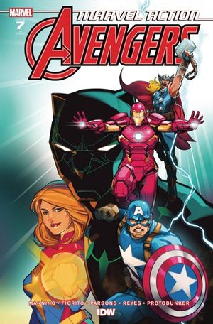 Marvel Action: Avengers #7 (10 Copy Cover Harvey)