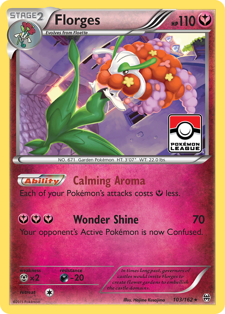 Florges (103/162) - BREAKthrough Pokémon Card