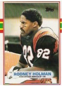 Rodney Holman 1989 Topps #32 Sports Card