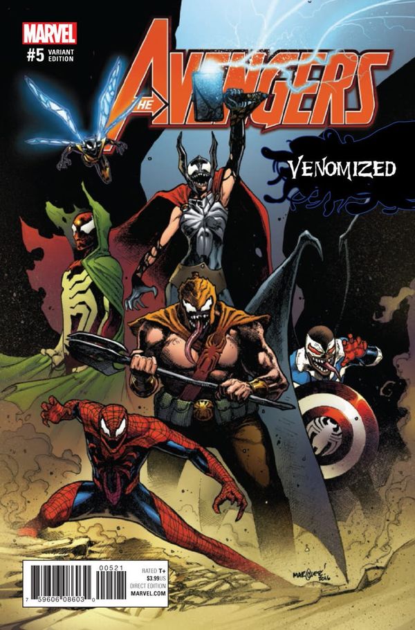 Avengers #5 (Marquez Venomized Variant)