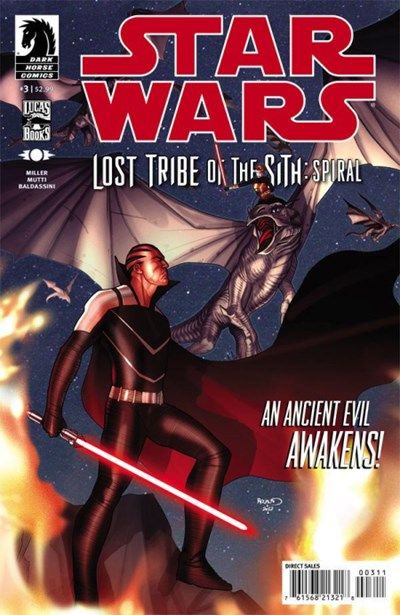 Star Wars: Lost Tribe Of The Sith - Spiral #3 Comic
