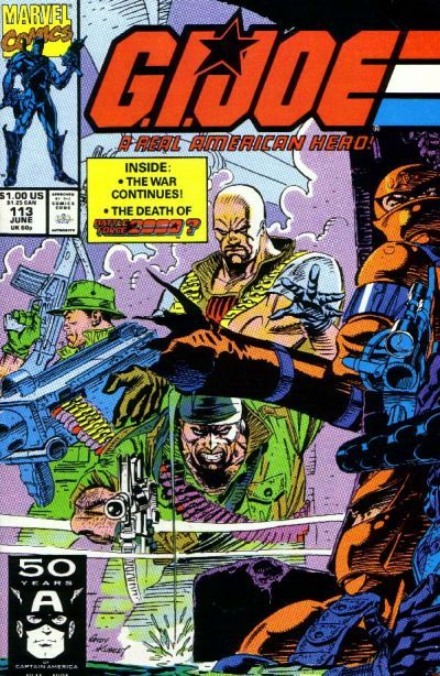 G.I. Joe, A Real American Hero #113 Comic