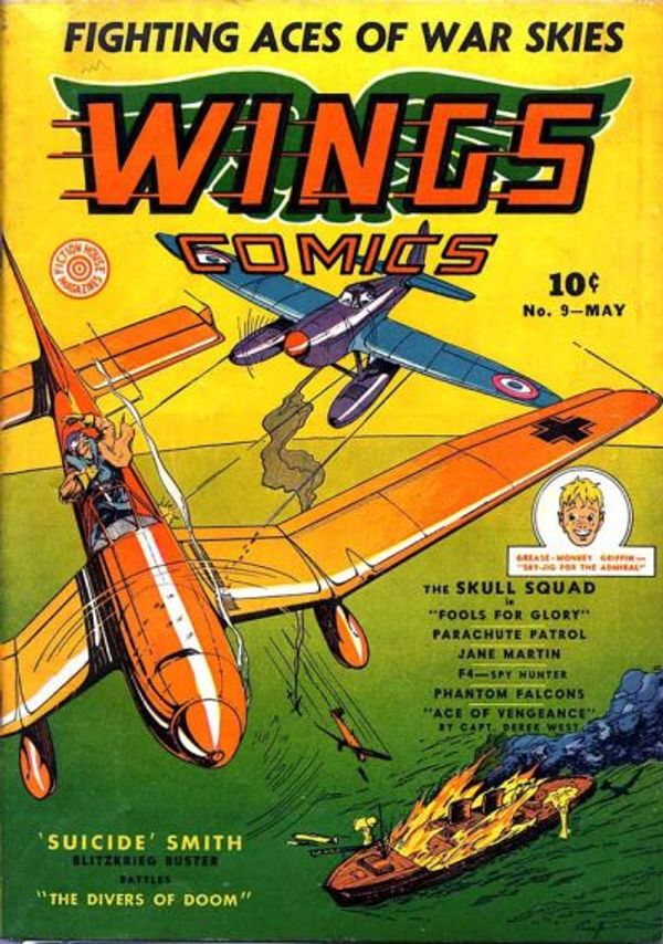 Wings Comics #9